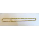 Superb ladies 9ct yellow gold necklace (47.6 grams), the necklace is 70cm in length