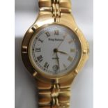 Krug-Bauman 18ct gold plated "Baron" (model no 4959KM) gents wristwatch