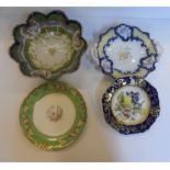 Hamersley Plate circa 1900 & 3 other various plates (4)