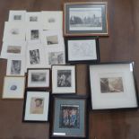 Collection of prints many after the old masters and one after the Pre-Raphaelite brotherhood (18)