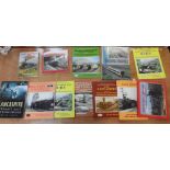 Twelve books relating to steam trains in the Lancashire area (12)