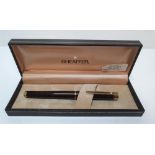 Cased Sheaffer fountain pen with 14ct nib