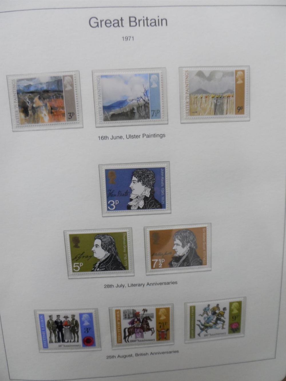 QEII 1971 to 1994 over 2 albums with approx 160 unmounted mint sets - Image 5 of 12