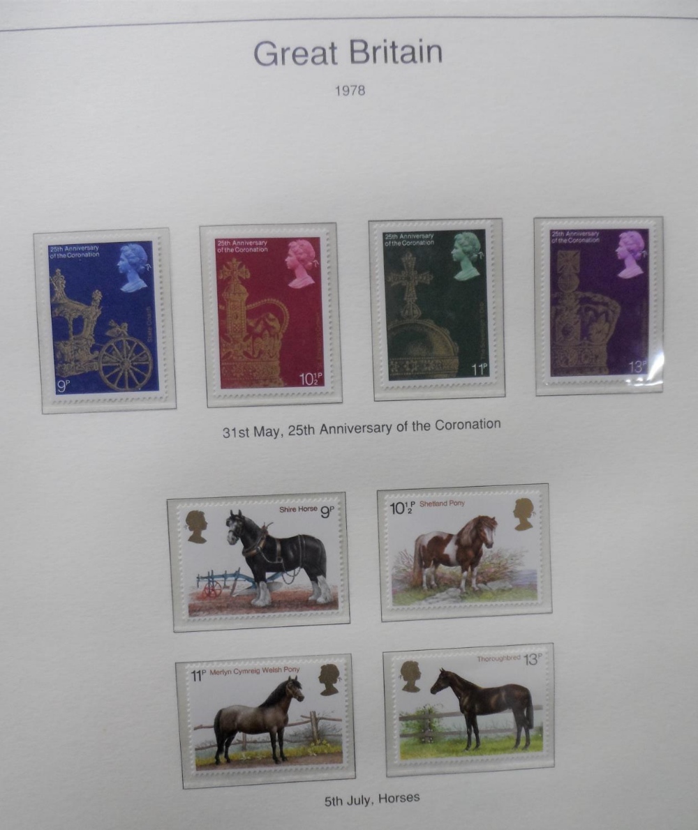 QEII 1971 to 1994 over 2 albums with approx 160 unmounted mint sets - Image 7 of 12