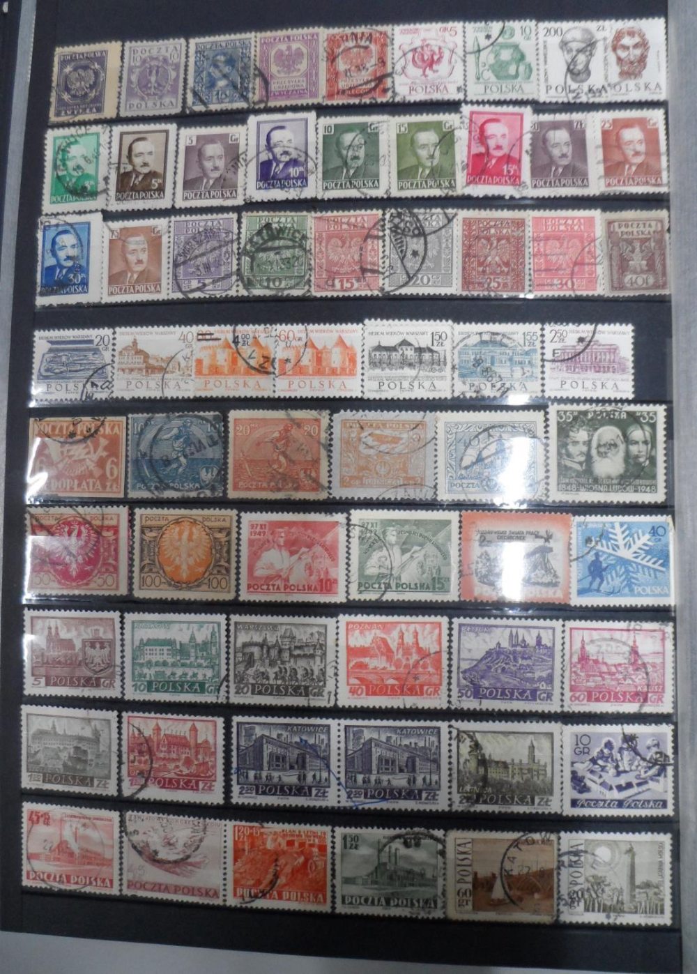 3 albums of world stamps to include Canada QV-QEII, early Greece and other countries as well as used