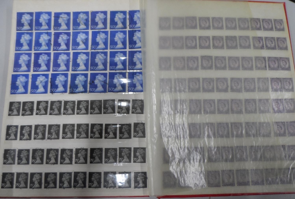 3 albums of world stamps to include Canada QV-QEII, early Greece and other countries as well as used - Image 9 of 9