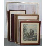 Eight medium/large frames (8)