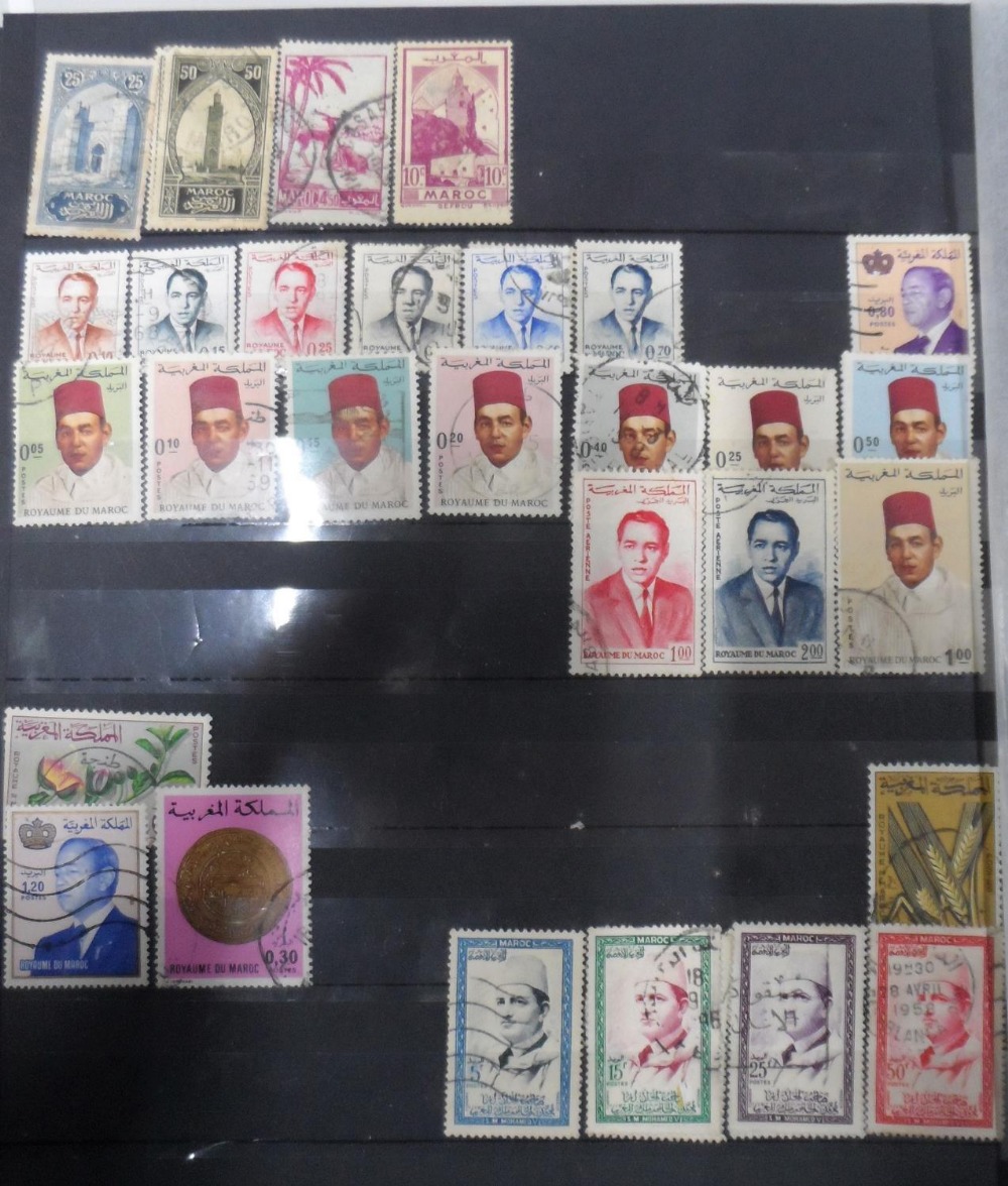 3 albums of world stamps to include Canada QV-QEII, early Greece and other countries as well as used - Image 5 of 9