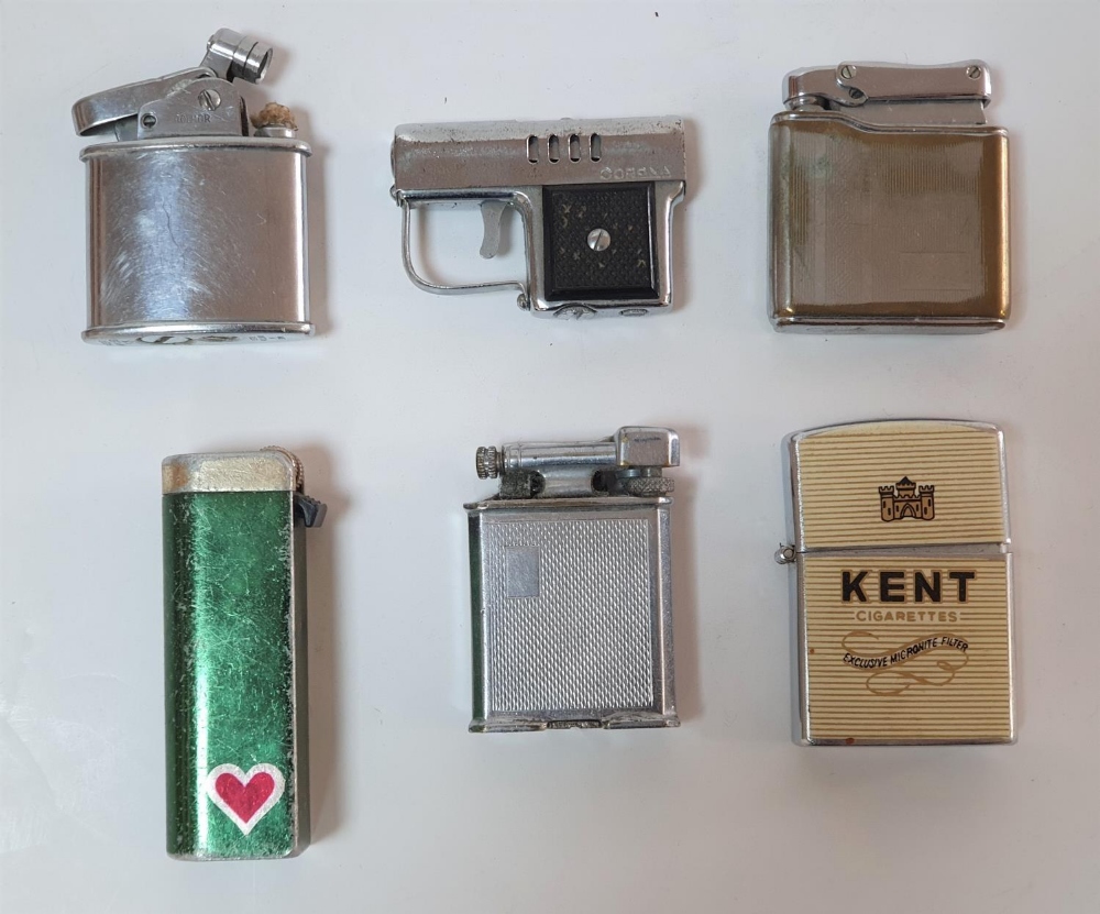 Collection of vintage lighters (6)