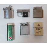 Collection of vintage lighters (6)