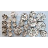 Huge Quantity of Johnson Bros "Indian Tree" dinner service to include 2 lidded tureens (80+ items)