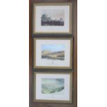 HRH, Prince of Wales (Prince Charles) 2 framed landscape prints, Each framed size is 29 x 35 cm