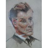 Provenanced - Arthur SPOONER (1873-1962) oil on board, portrait of a man, unframed, The oil measures