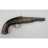 19thC black powder pistol (a/f)