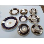 Collection of Coalport & Minton part tea sets (Qty)