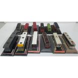 Collection of 12 vintage limited edition Corgi buses (12)