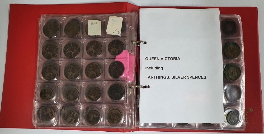 Coin album fill with British coinage, Victorian to Edwardian coins (Qty) - Image 2 of 6