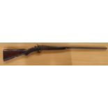 19thC flintlock wide bore rifle (a/f), 114 cm long