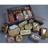 Large collection of 20+vintage tins