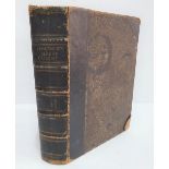 1866 leather covered "The life of Christ" by the Rev John Fleetwood, published by William