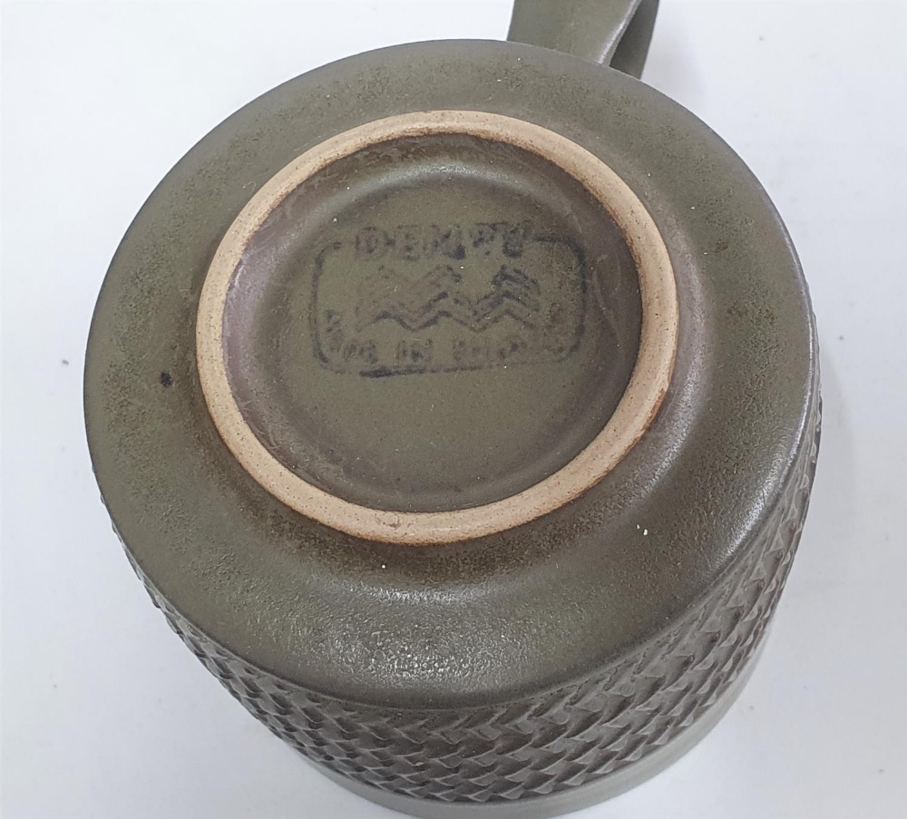 Quantity of vintage, dark green Denby stoneware (Qty) - Image 4 of 4