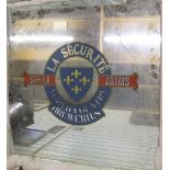 Huge vintage STELLA ARTOIS advertising bar mirror for the North Country Breweries (Hull) 113 x 113cm