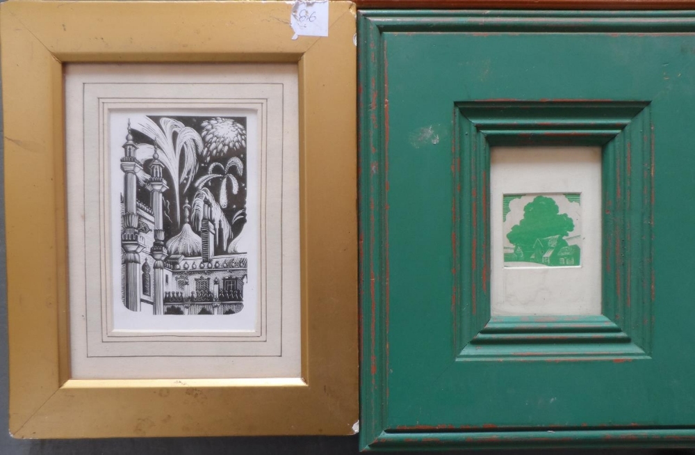 Ten small modernist prints, by differing artists, all framed (10) - Image 7 of 8