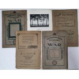 Five, 1918 volumes of the Manchester Guardian "History of the War" (5)