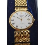 Boxed ladies "Gold gate" wristwatch by the Warwick watch company