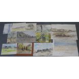 Harry TOOTHILL (1917-2001), collection of 12 fine quality unframed watercolours (12)