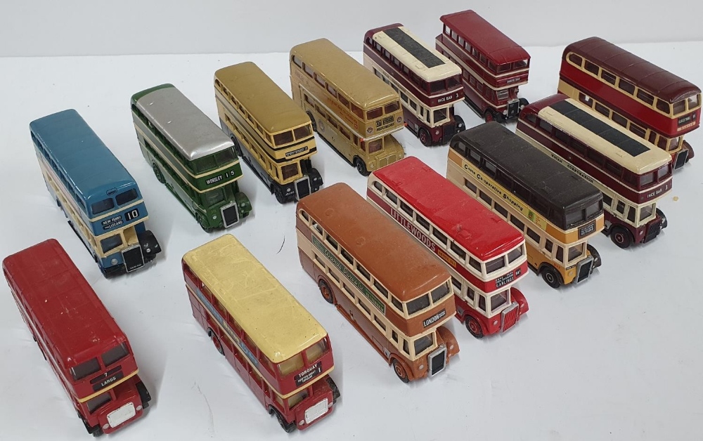 Collection of vintage buses by Corgi & Days Gone By (13)