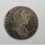 William III, 1697 silver shilling