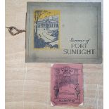 Two rare early/mid visitor souvenir pamphlets, one for visitors to Port Sunlight and the other for