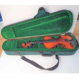 Antoni violin, bow and soft carry case