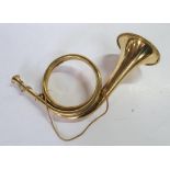 Vintage brass horn