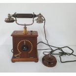 Rare, early 20thC Ericsson Intercommunication secret system telephone