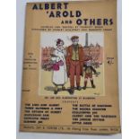 Rare song booklet "Albert, 'arold & others" performed by Marriott Edgar featuring "Mr & Mrs
