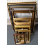 Collection of various sized frames (Qty)