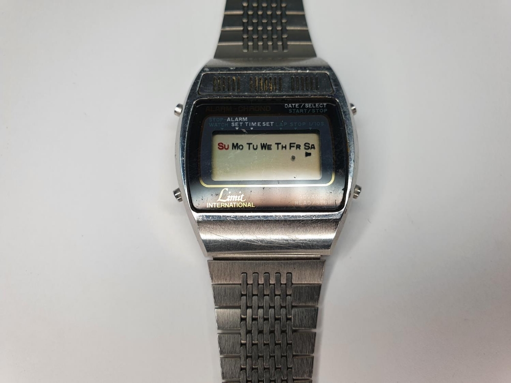 Vintage gents Limit International digital Chrono wristwatch - Image 2 of 4