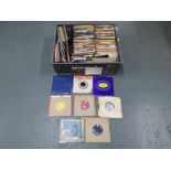 Large collection of various 7" vinyl records, 1960's onwards, (Qty)