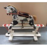 Edwardian rocking horse, 96 x 107cm