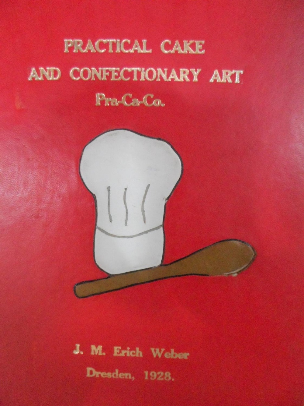 Practical Cake & Confectionary Art by J M Erich, 1928 edition with one-off specially made hand bound - Image 2 of 11