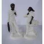 Pair of 1970s Minton figures "The Fisherman" & "Seabreezes" (2)