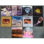 Ten 'Deep Purple' 12" vinyl records, albums and singles, (10),