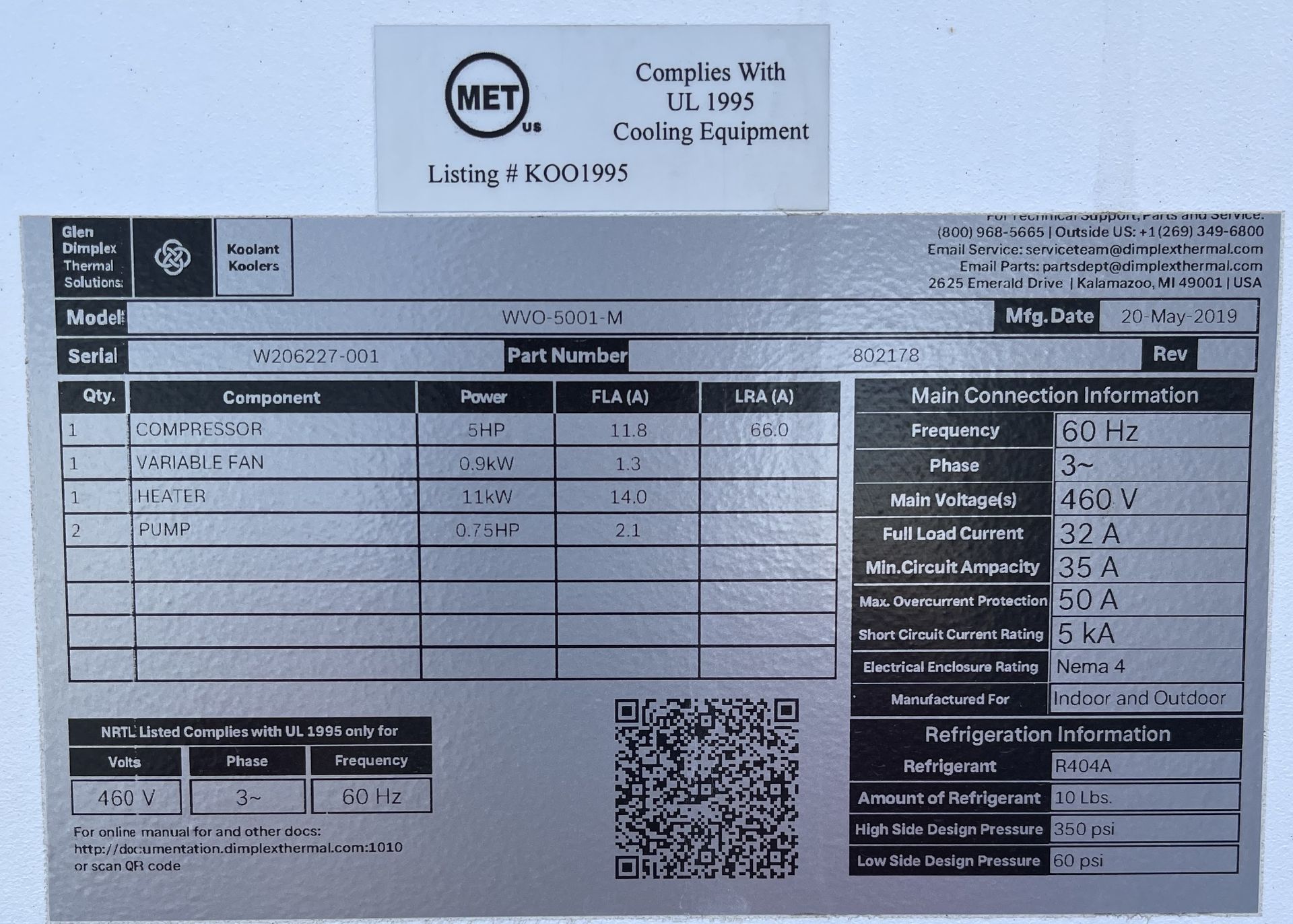 Used- MRX 20 LE Supercritical CO2 Automated Extractor System. Model 20LE - Image 25 of 36