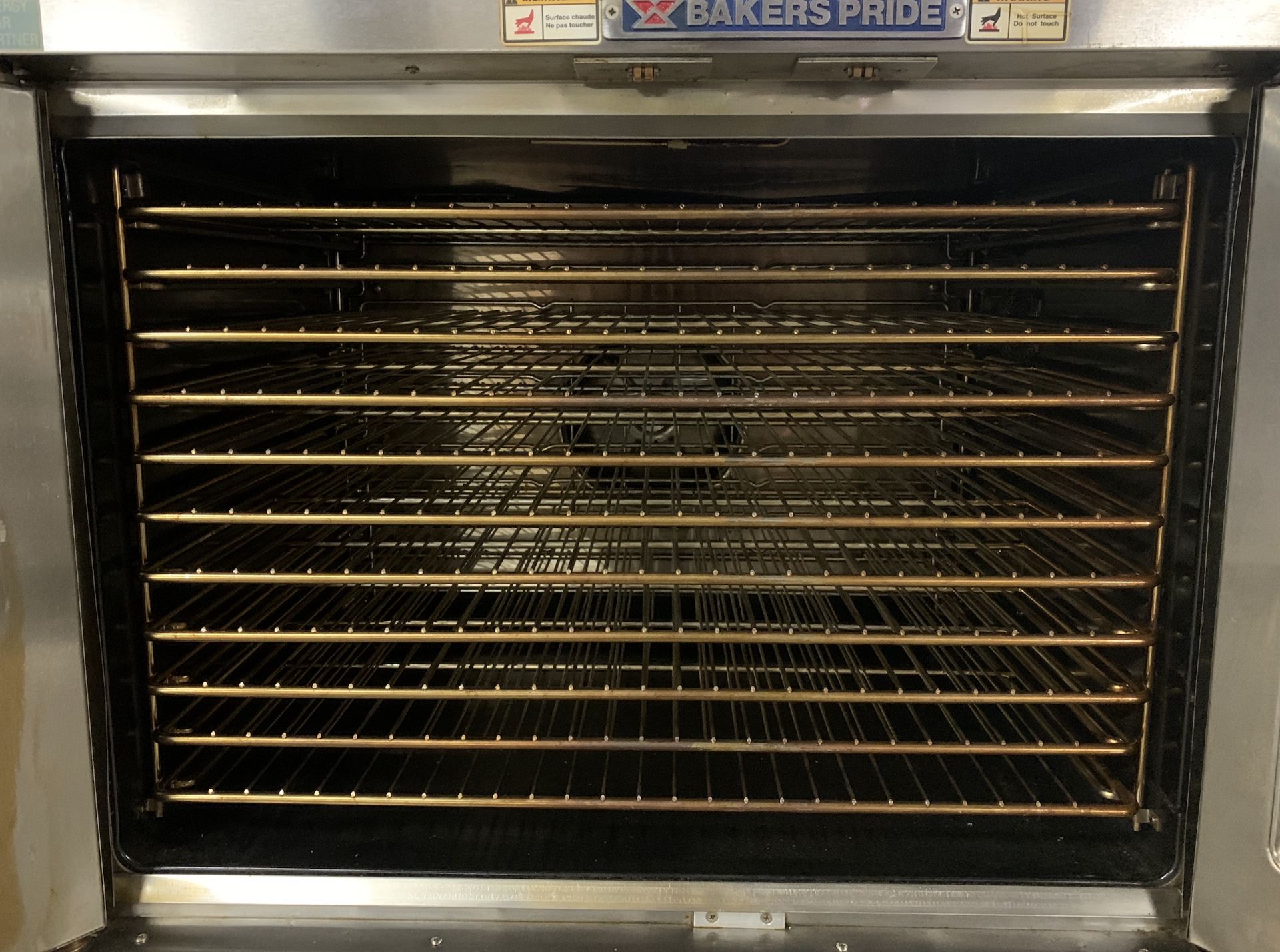 Used Bakers Pride Cyclone Series Single Deck Full Size Electric Decarb Oven. Model BCO-E1w/ 39 trays - Image 6 of 8