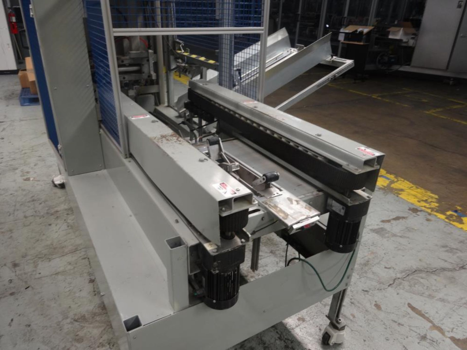 Used- Durable Packaging (OK International) Model CA1800 Automatic Case Erector & Bottom Case Sealer - Image 9 of 11