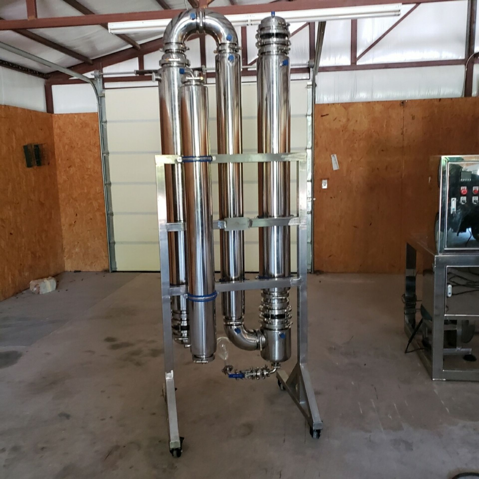 UNUSED/TESTED ONLY- K Trading Co. Ethanol Distillation & Recovery System. Model LPG5. 35-45 Gal/hr