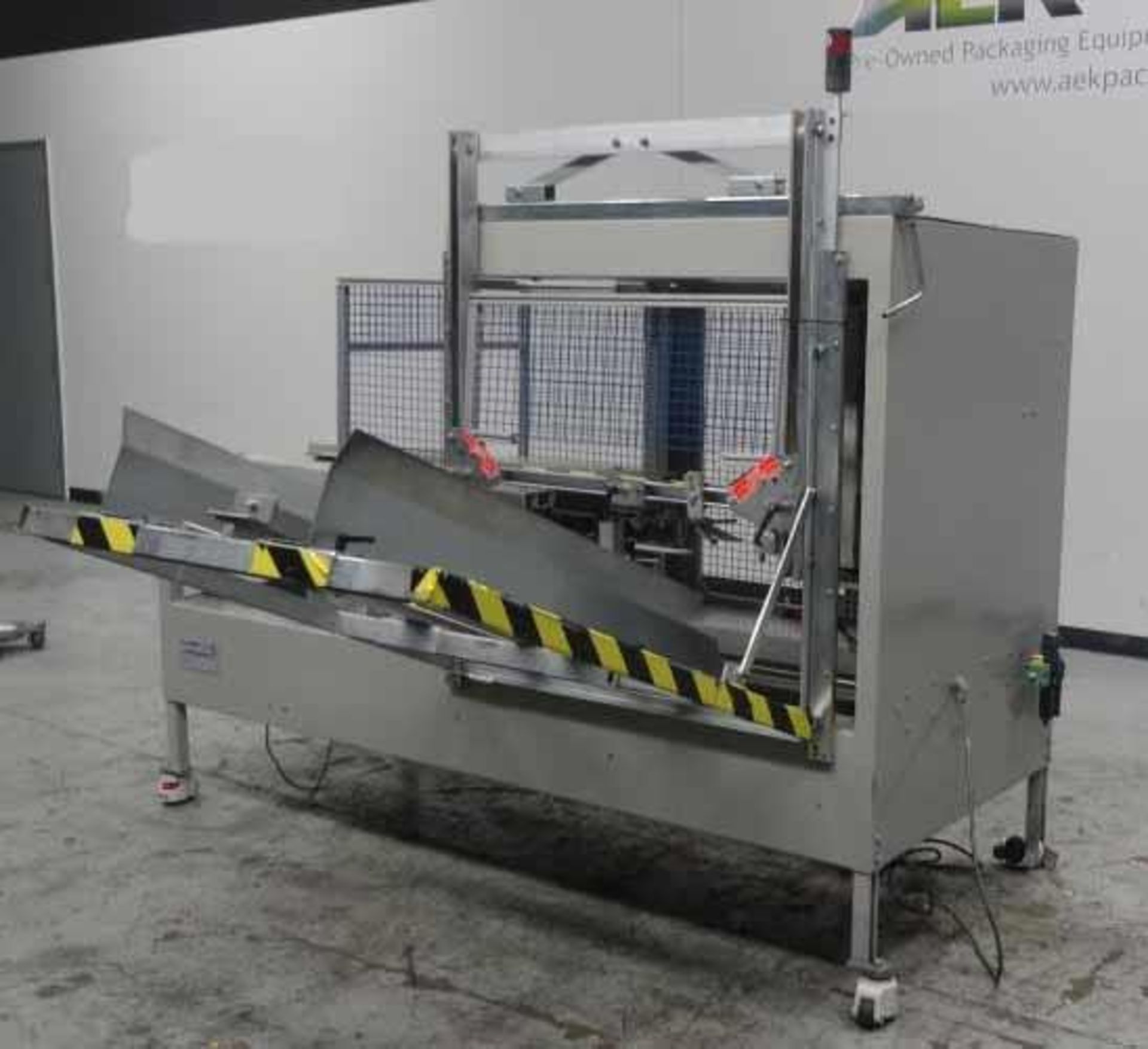 Used- Durable Packaging (OK International) Model CA1800 Automatic Case Erector & Bottom Case Sealer - Image 2 of 11