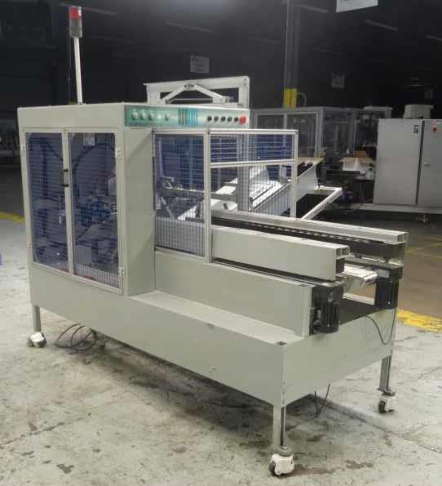 Used- Durable Packaging (OK International) Model CA1800 Automatic Case Erector & Bottom Case Sealer - Image 4 of 11